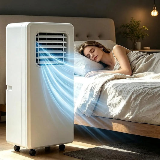 Condizionatore BTU 18000 12000btu, portatile, ruote di trasporto