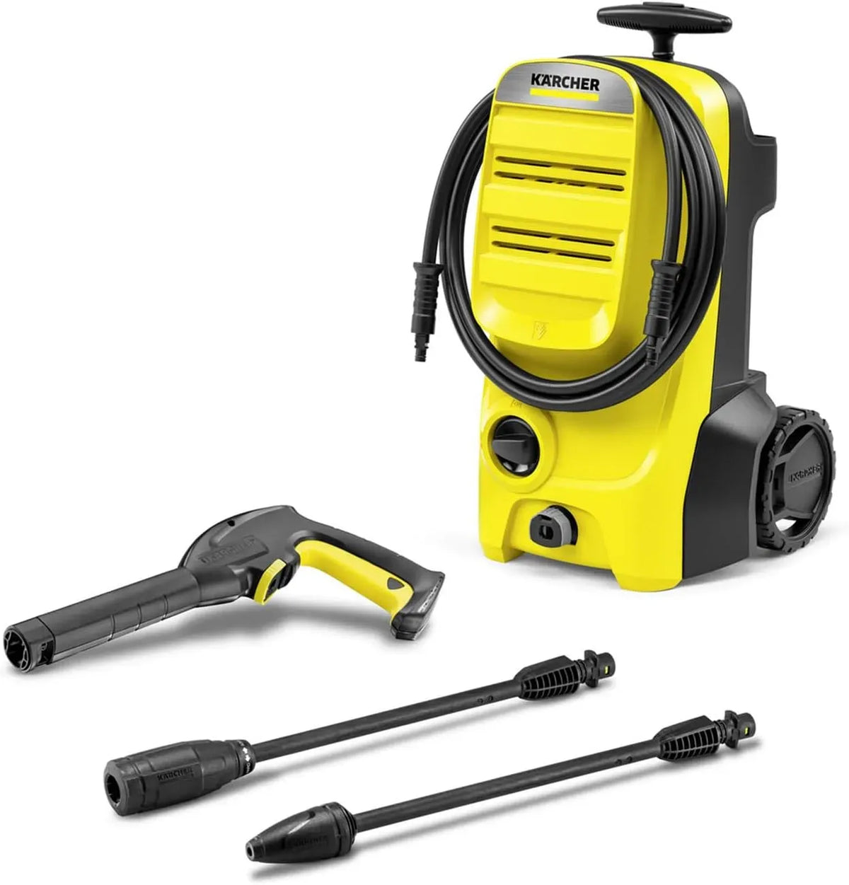 Kärcher K 4 Idropulitrice, 130 bar, Area di lavoro 30 m²/h, Portata 20 l/h