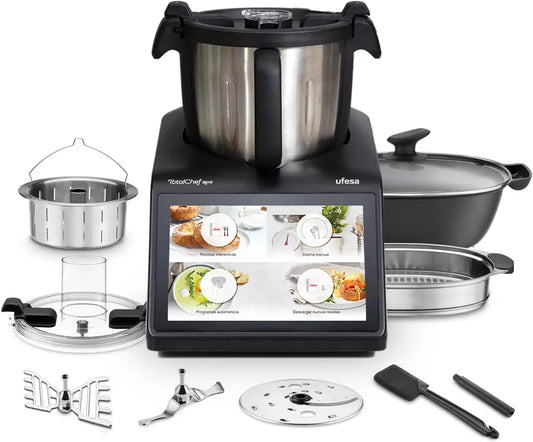 Accessorio per elettrodomestico, 10 pollici, 4,5 L, 30 programmi, Ufesa RK10, touch, Wi-Fi, Capacità Massima 4,5L con Manico, Capacità Utile 3L