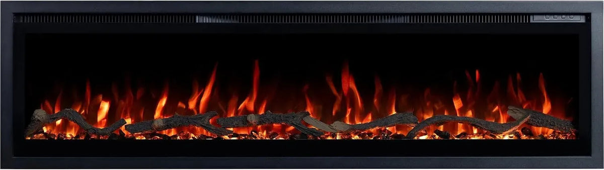 Regal, caminetto elettrico, 1800 W, da incasso, funzione riscaldante