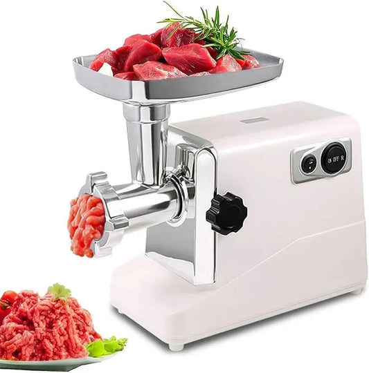 Salsiccia, Lama, per Tritacarne per Uso Elettrico Domestico Tritacarne Compatto in Acciaio Inox con Piastre, Insaccatore, per Carne Macinata