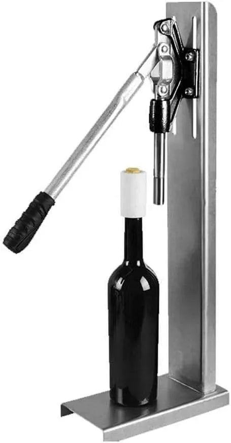 Macchina per tappi, bottiglia, Pressa, acciaio inox, per tappi di bottiglia