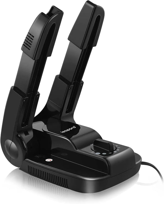 piedi sudati, Asciugatrice per scarpe con timer, 110 V, per stivali da lavoro, guanti, asciugatrice portatile con rack pieghevole