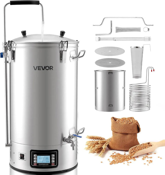 VEVOR Pentola e padella, 60 L, Bollitore da 60 Litri per Uso Domestico