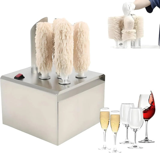 Macchina per Lucidare, 1200 W, professionale, per Lucidare Bicchieri da Vino Elettrica da 1200W