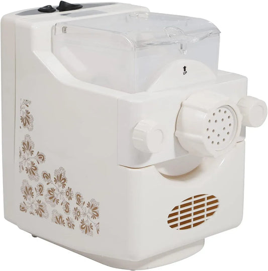 Macchina per pasta, 180 W, macchina per tagliatelle, può contenere fino a 500 g 55-60 giri/min, display a LED, 9 macchine per pasta elettrica Trafil