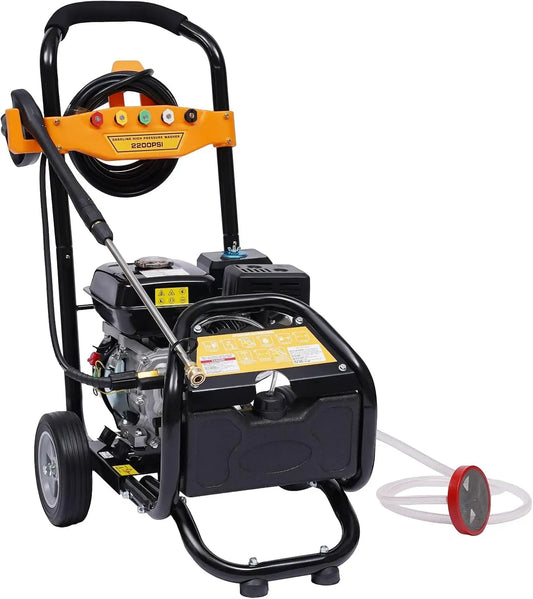 Idropulitrice CV 420, vapore, professionale, Rondella ad alta pressione 7,5 CC 170 bar, motore a quattro tempi 3400 giri/min, motore a vapore
